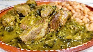 🔴 Costillas de Puerco en salsa verde con Verdolagas 🐖Deliciosas 💥 [upl. by Asetal395]