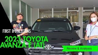 Toyota Avanza 2023  Sulit na 7 to 8 Seater  First Impressions  Review and Analysis [upl. by Aklam]