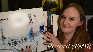 ASMR Vinyl Record Collection ✨Tapping Scratching and Tracing [upl. by Cone]