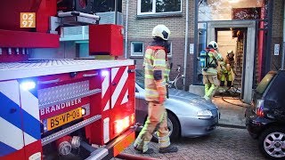 Mensen op straat na brand in appartementencomplex Mijdrecht  0297nl [upl. by Durwin940]