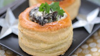 Recette  Bouchées à la reine aux escargots [upl. by Leverett88]