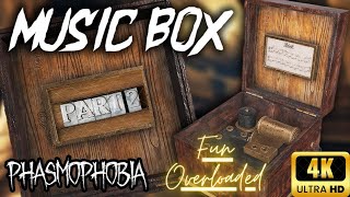 PHASMOPHOBIA  MUSIC BOX FUN PART 2  Tamil Live Commentary  Fun Overloaded  4 Players Co Op [upl. by Aizatsana]