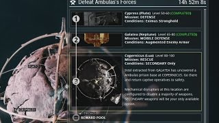 WARFRAME  LUA SORTIE RESCUE MISSION  SOLO  12817 [upl. by Aremahs528]