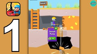 OilmanGameplay Walkthrough Part 1iOS Android arcade [upl. by Ajaj]