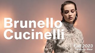 Brunello Cucinelli Fall 2023 Ready to Wear Fashion Show Runway [upl. by Nnailuj698]