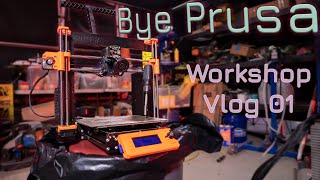 BYE Prusa LTT Screwdriver Voron V0 MiniAfterSherpa  Workshop Vlog 01 [upl. by Sachi]