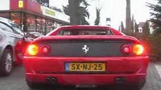 Ferrari F355 F1 Berlinetta revving and accelerating [upl. by Anirahs883]