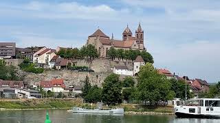 Blick auf Breisach 🇩🇪 von der französischen Rheininsel Île du Rhin 🇫🇷 [upl. by Vtehsta]