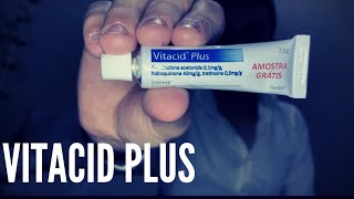 VITACID PLUS  A MELHOR POMADA PARA MANCHAS [upl. by Derril]