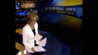 CBS Evening News with Katie Couric Closing [upl. by Maegan]