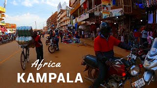 Inside Kampalas City Centre  Africas Lively City [upl. by Eisac]