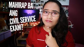 Mahirap ba ang Civil Service Exam [upl. by Nolrak]