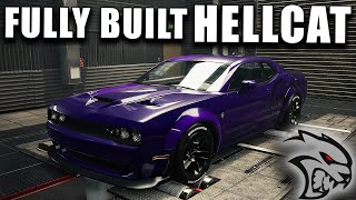 Car Mechanic Simulator 2021  1300hp Dodge Challenger Hellcat [upl. by Arette]