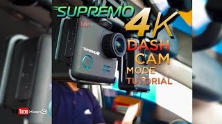 VLOG Supremo 4K Dashcam Mode Tutorial and Video Sample Ph [upl. by Ariella]