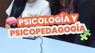 PSICOLOGÍA Y PSICOPEDAGOGÍA  Conoce las diferencias🧠🧩 [upl. by Euqinwahs]