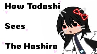 How Tadashi sees the Hashira Remake Terrible quality vid oc x cannon [upl. by Hadsall]