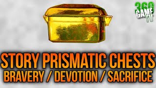 Three Story  Campaign Prismatic Chests Guide  Facet of Bravery  Devotion  Sacrifice  Destiny 2 [upl. by Mathur]