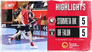 Highlights Champions Cup semi Storvreta IBK vs IBF Falun 55 [upl. by Aiouqes710]