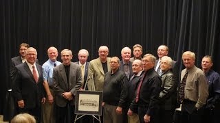 Port Hawkesbury Sports Wall of Fame November 16 2013 Strait Pirates Junior Hockey 1967 1968 Team [upl. by Mehs]