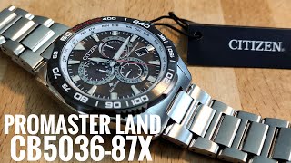 Citizen Promaster Land CB503687X FunkSolaruhr EcoDrive Review deutsch [upl. by Acnoib]