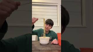 Trying nongshim bowl noodle [upl. by Kashden]