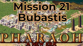 Pharaoh A New Era  Mission 215 Bubastis  Hard [upl. by Noelani407]