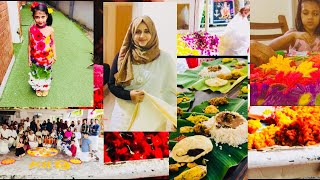 A day in my life Paneer payasam Real flowers dress designingOnam celebrations malayalam vlog [upl. by Walters34]