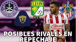 🚨Los POSIBLES RIVALES de Chivas en el Repechaje  noticias chivas hoy  Chivas 2022 [upl. by Yramanna]