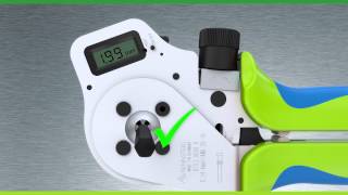 How to calibrate the DigiCrimp®  48 Indent Circular Crimper [upl. by Morvin]