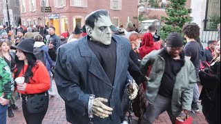 I Went To Salem Massachusetts On Halloween Night  My October 31st 2023 Experience In The Witch City [upl. by Inohs256]