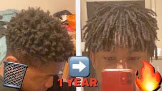 PLAYBOI CARTI SEMI FREEFORM DREADS JOURNEY  TIPS 1 yr 2 months [upl. by Jackelyn]