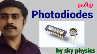 Photodiodesphoto diodephotodiode Electronics amp communication12 Physicssky physicsTamil [upl. by Ahsekat]