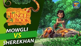 🥷MOWGLI OR SHEERKHAN KI FIR HUI FIGHT ⚔️ JUNGLE BOOK  PYARA MOWGLI  NURSERY powerkidsrhymes250 [upl. by Nytsirhc]