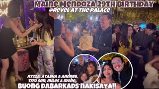 MAINE 29TH BIRTHDAY  REVEL TAGUIG KASAMA ANG DABARKADS 😍 ATASHA AT ANDRES NAKISAYA SA PARTY [upl. by Eesyak]