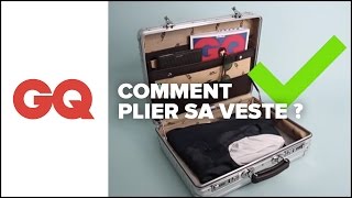 Comment plier sa veste   En Mode GQ [upl. by Gennifer293]