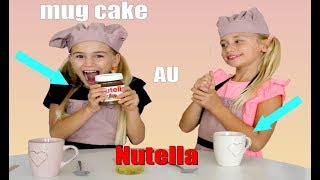 mug cake au nutella mylittlemiiia [upl. by Hobey]