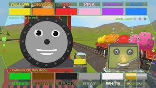 Help Shawn The Train teach the robot about colors Learn Colors [upl. by Nnalatsyrc]