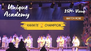 Unique Academy Varanasi  Karate kid  Annual Day  Nagari Natak Mandali Stage Show School VNS [upl. by Ennoryt60]