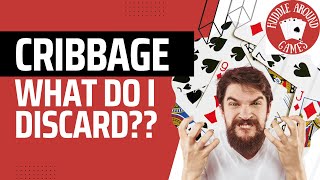 Cribbage Discard Fundamentals The Basics [upl. by Ellerad764]