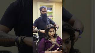 haircut haircolour Manis family salon amp makeover studio Trivandrum More details Contact 7994789500 [upl. by Gustavo]