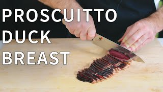 How to Make Prosciutto Using A Duck Breast  Delicious Homemade Duck Breast Prosciutto Recipe [upl. by Staffard]