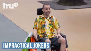 Impractical Jokers  Scooter Struggles [upl. by Akerdnahs460]