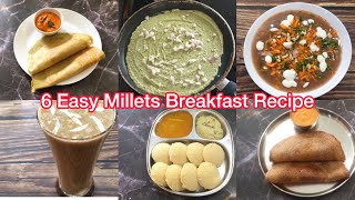 6 Full week Millet Recipes  Easy amp Healthy Millet Recipes  High protein  No Rice  Weightloss [upl. by Dailey]