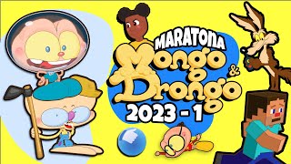 MARATONA Mongo e Drongo 2023  1º Semestre  2h30 de Desenhos Animados [upl. by Milinda]