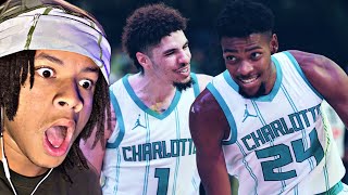 Lamelo Ball And Brandon Miller Can’t Be Stopped  Charlotte Hornets vs Detroit Pistons Reaction [upl. by Nylisoj]