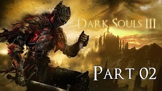 Dark Souls 3 PC 100 Walkthrough 02 Cemetery of Ash Shrines Secrets [upl. by Aniger345]