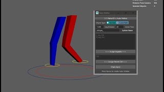 A Short Demo of AutoWalker  MEL Tool [upl. by Hofstetter]