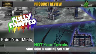 Snot Goblin Gaming Terrain Now Fully Painted  Product Review [upl. by Yevreh]