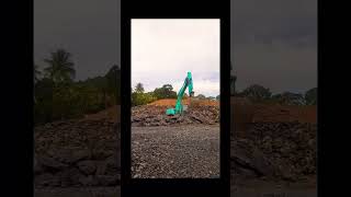 KOBELCO excavtoryoutube automobile shortvideo 😱💥 [upl. by Itirahc]