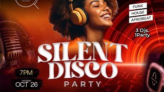 SILENT DISCO PARTY THEHOUSEABUJA 26TH OCTOBER 2024 [upl. by Ellehcer53]